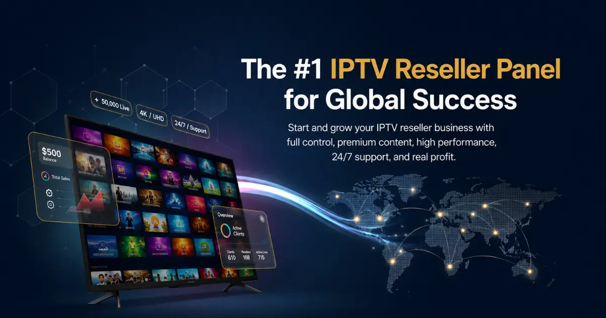 IPTV Reseller Panel